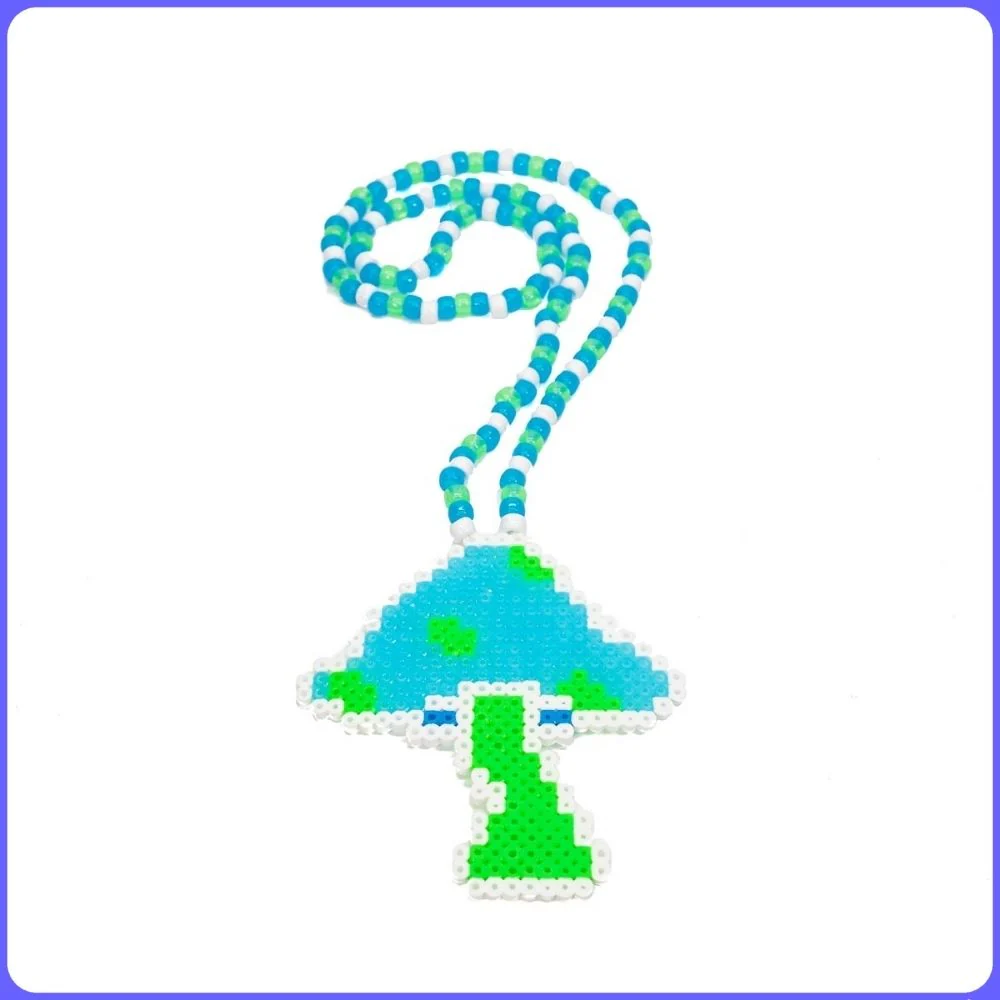 Trippy Mushroom - (M) Perler - Image 4