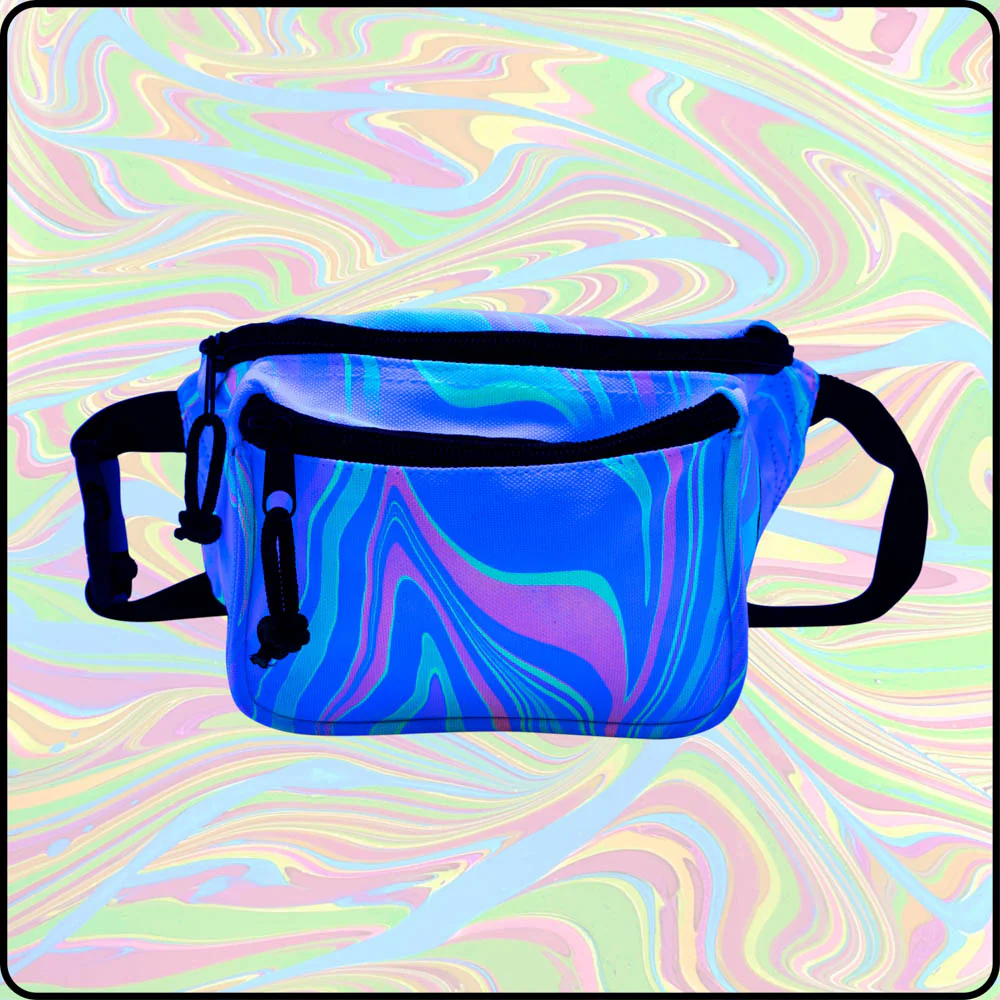 Unicorn Farts UV Hydro-Dipped Fanny Pack - Image 2
