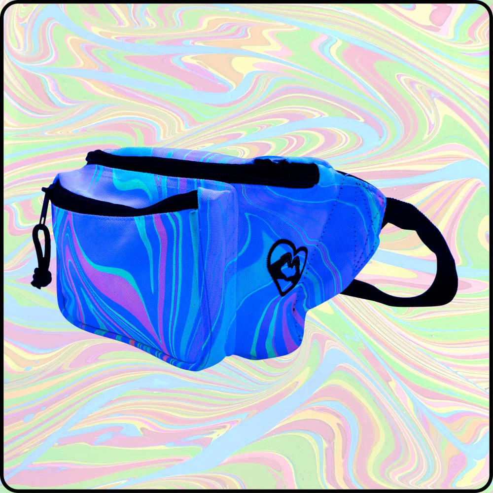 Unicorn Farts UV Hydro-Dipped Fanny Pack - Image 4