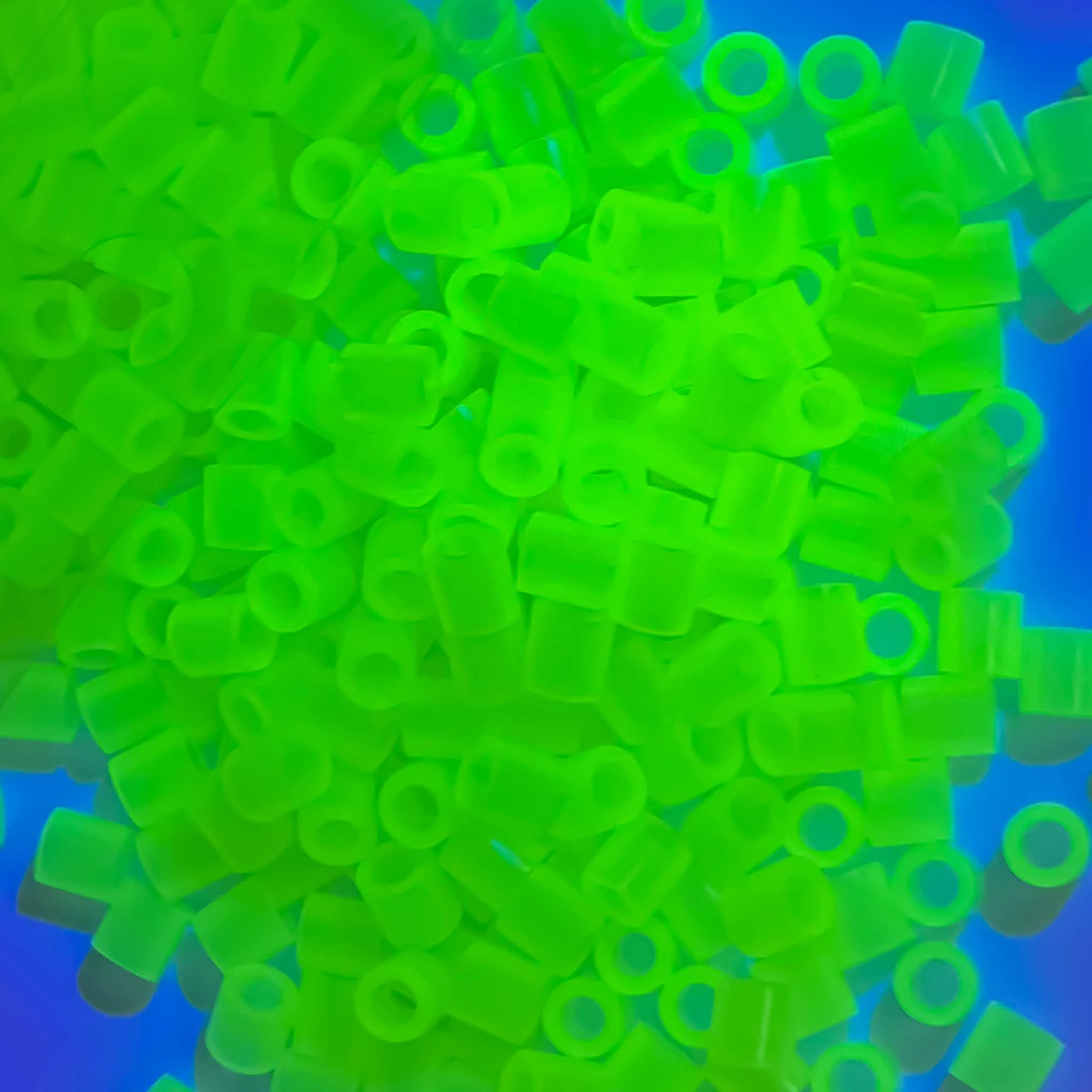 Yellow Glow-in-the-Dark Fuse Beads - 5mm - 1000/Pack - Image 2